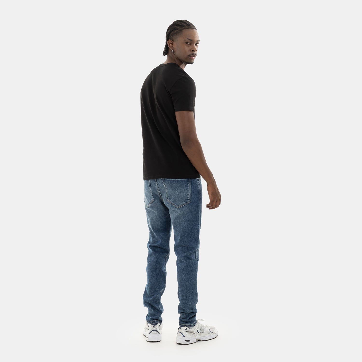 Skinny Fit Jeans Dark Blue - imagen 2