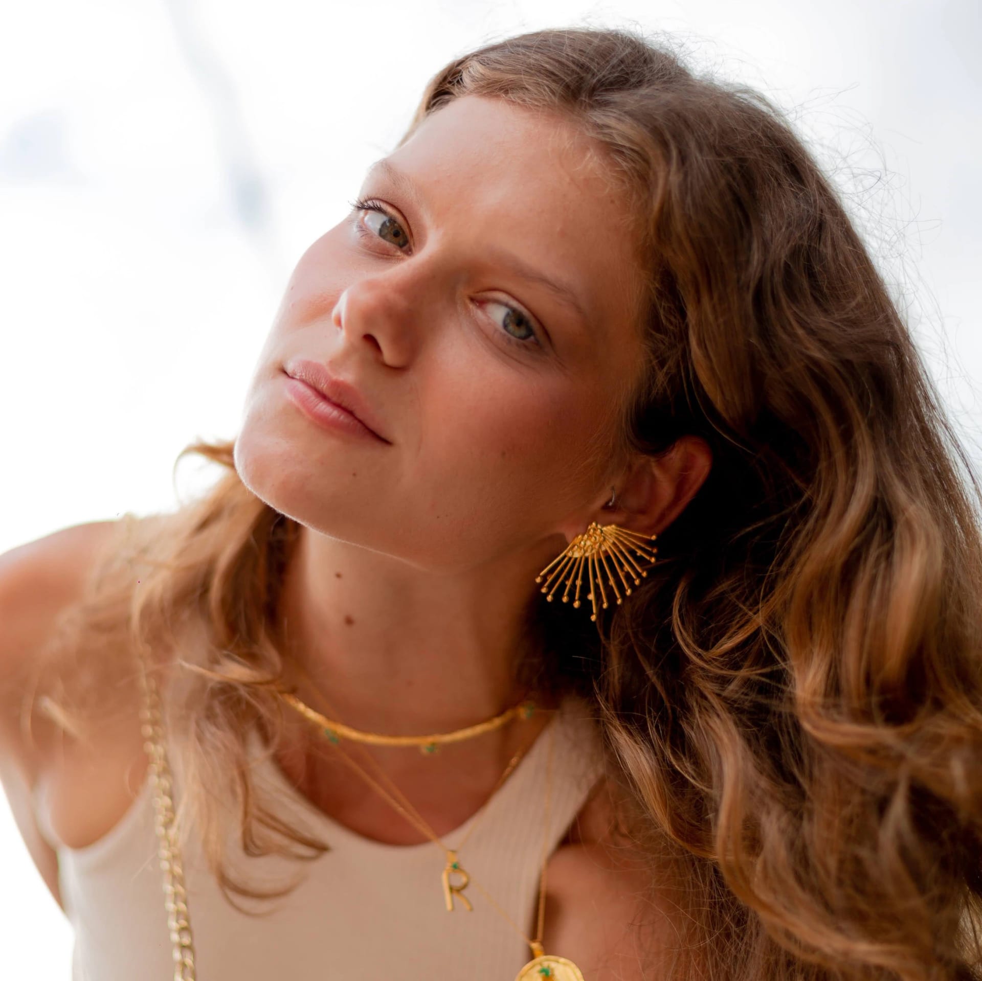 Dandelion Rain Earrings - imagen 2