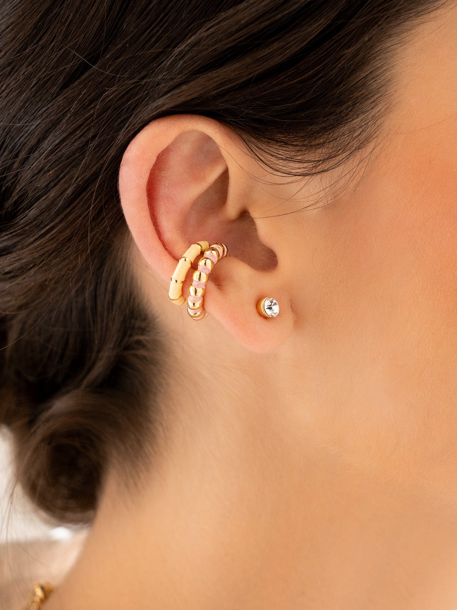 Set X3 Aretes Cristal - imagen 1