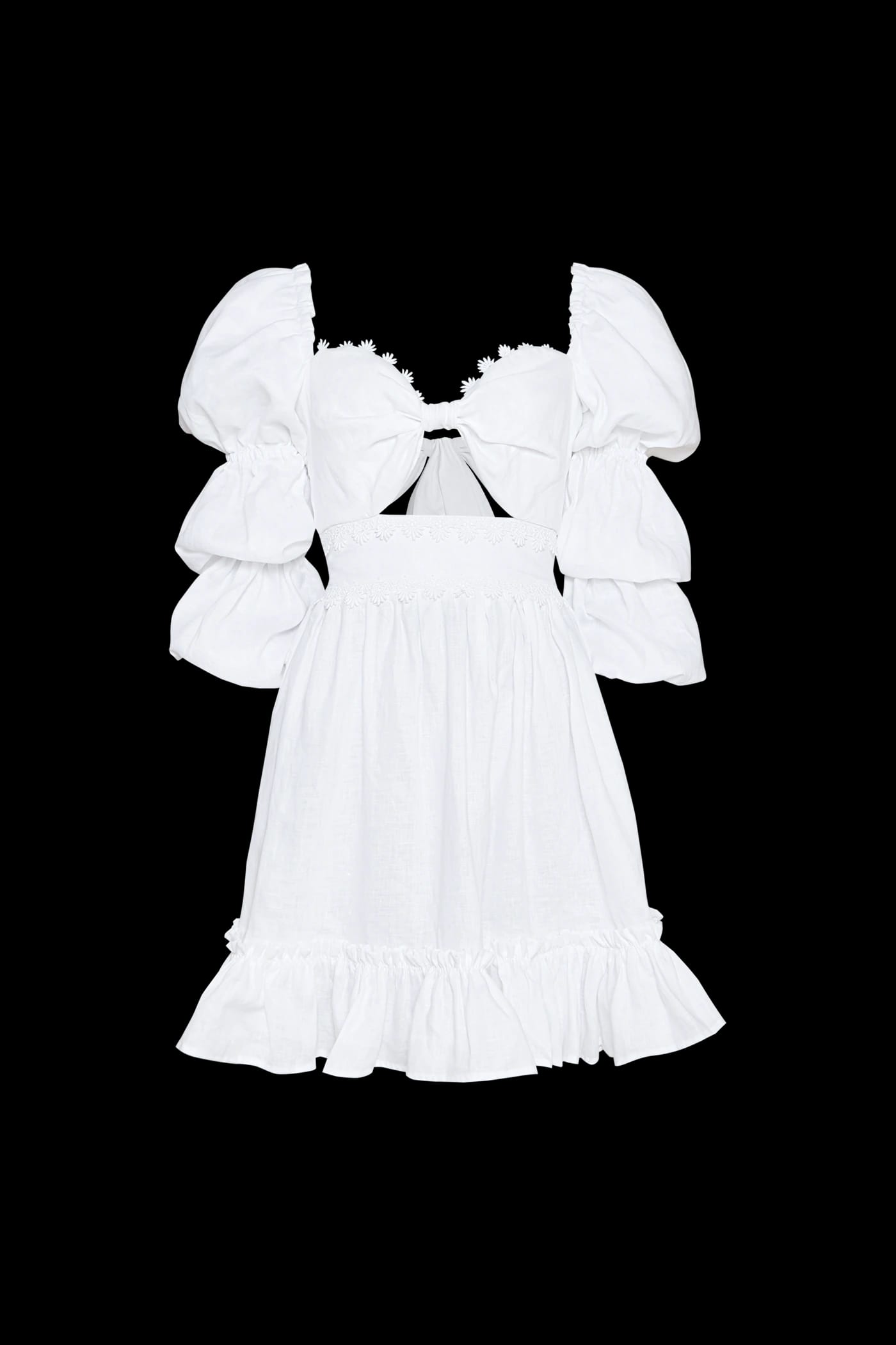 Caléndula Mini White Dress - imagen 1
