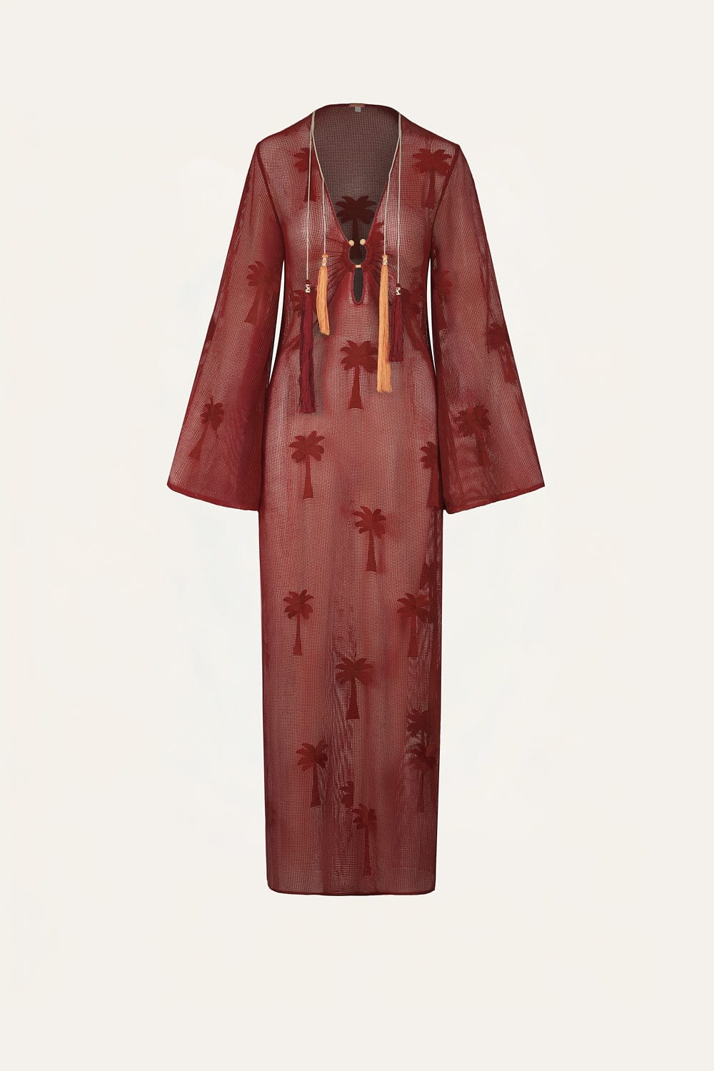 Palm Veil Tunic Dress - imagen 1