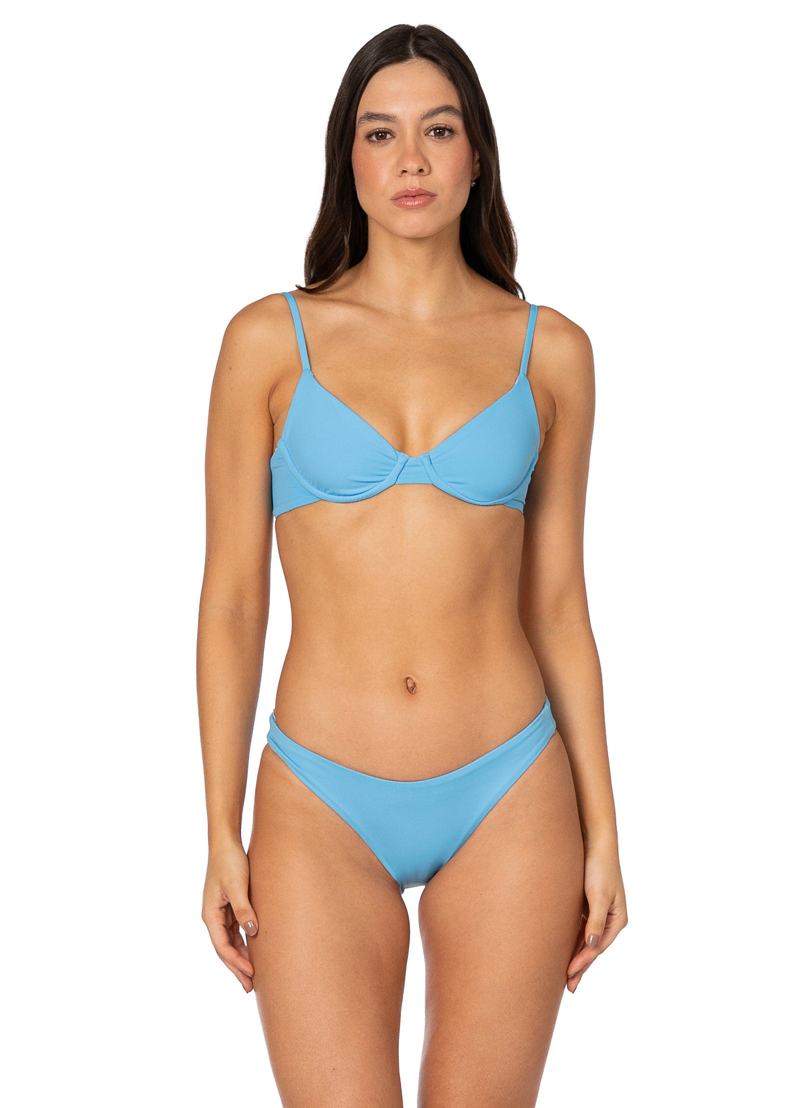 Maaji Stone Blue Sublimity Regular Rise Classic Bikini Bottom - imagen 4