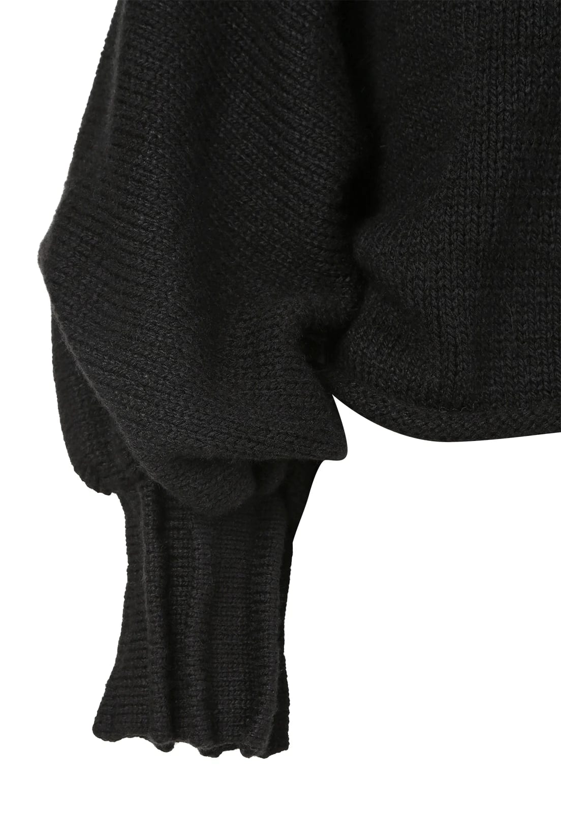 KNITTED SWEATER WITH LONG BRAIDS - imagen 6