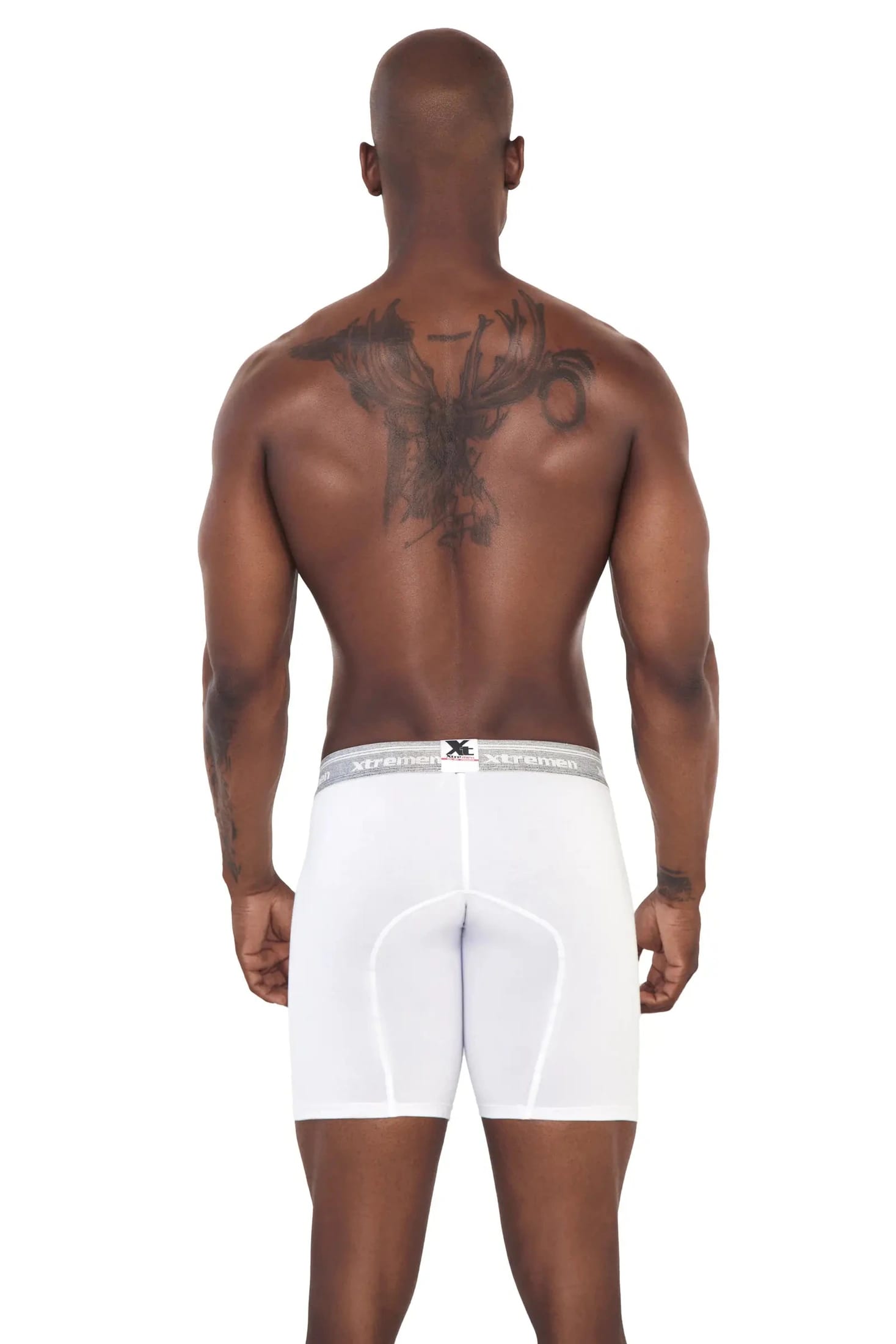BOXER ALGODÓN DEPORTIVO FONDO ENTERO BLANCO - imagen 3