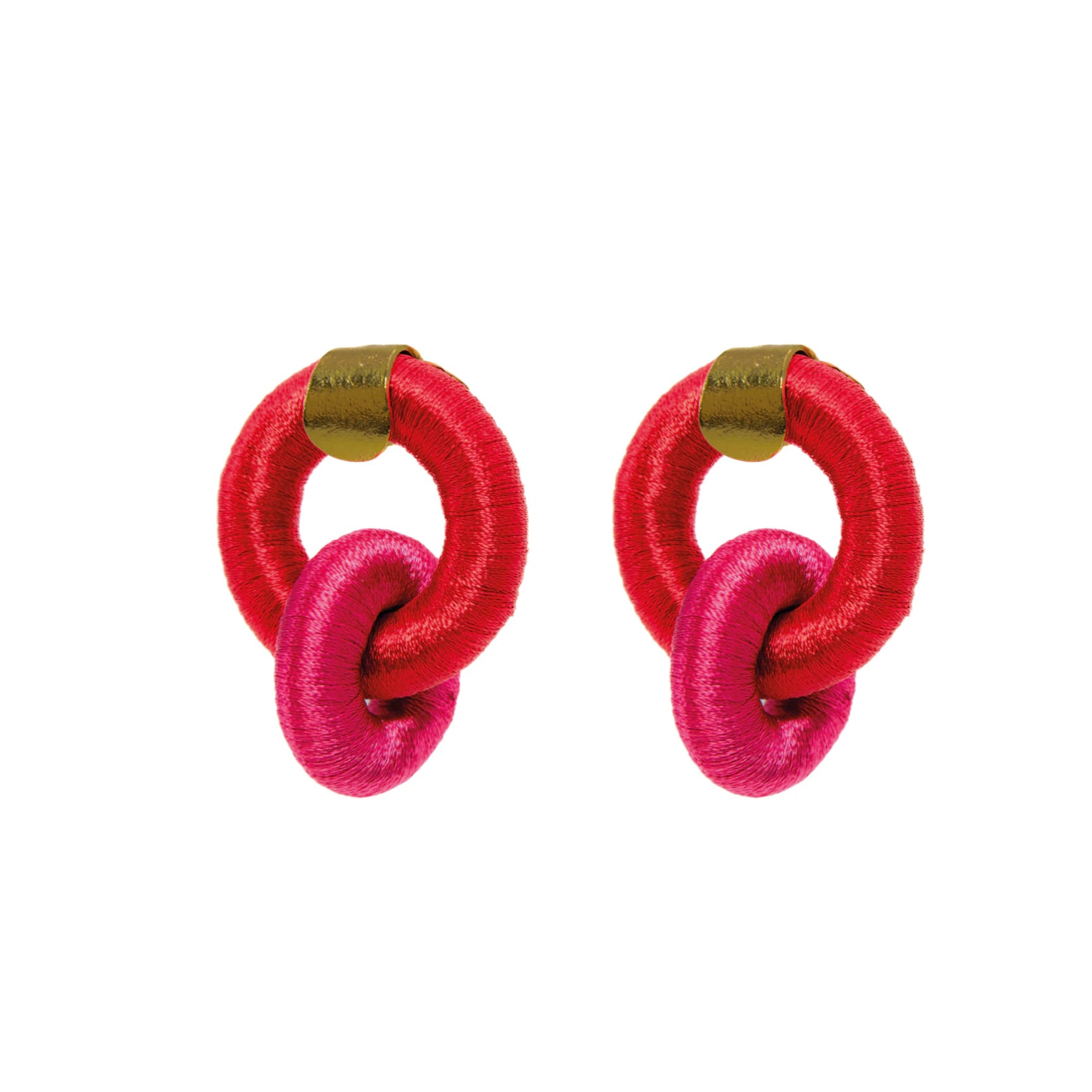 Double love-filled earring - imagen 2