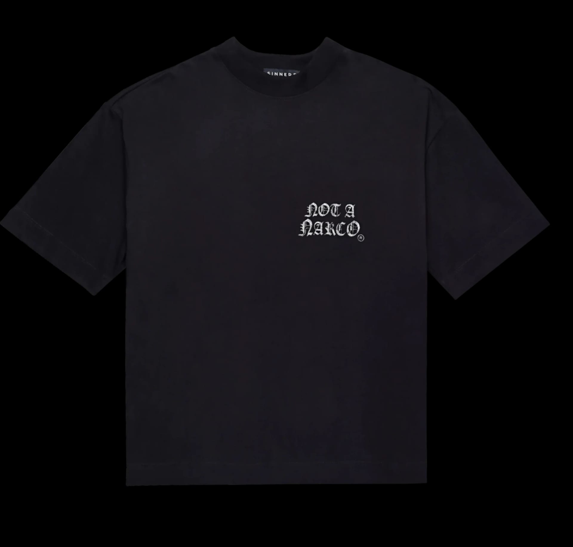 NOT A NARCO FW25 WHITE T-SHIRT - imagen 18