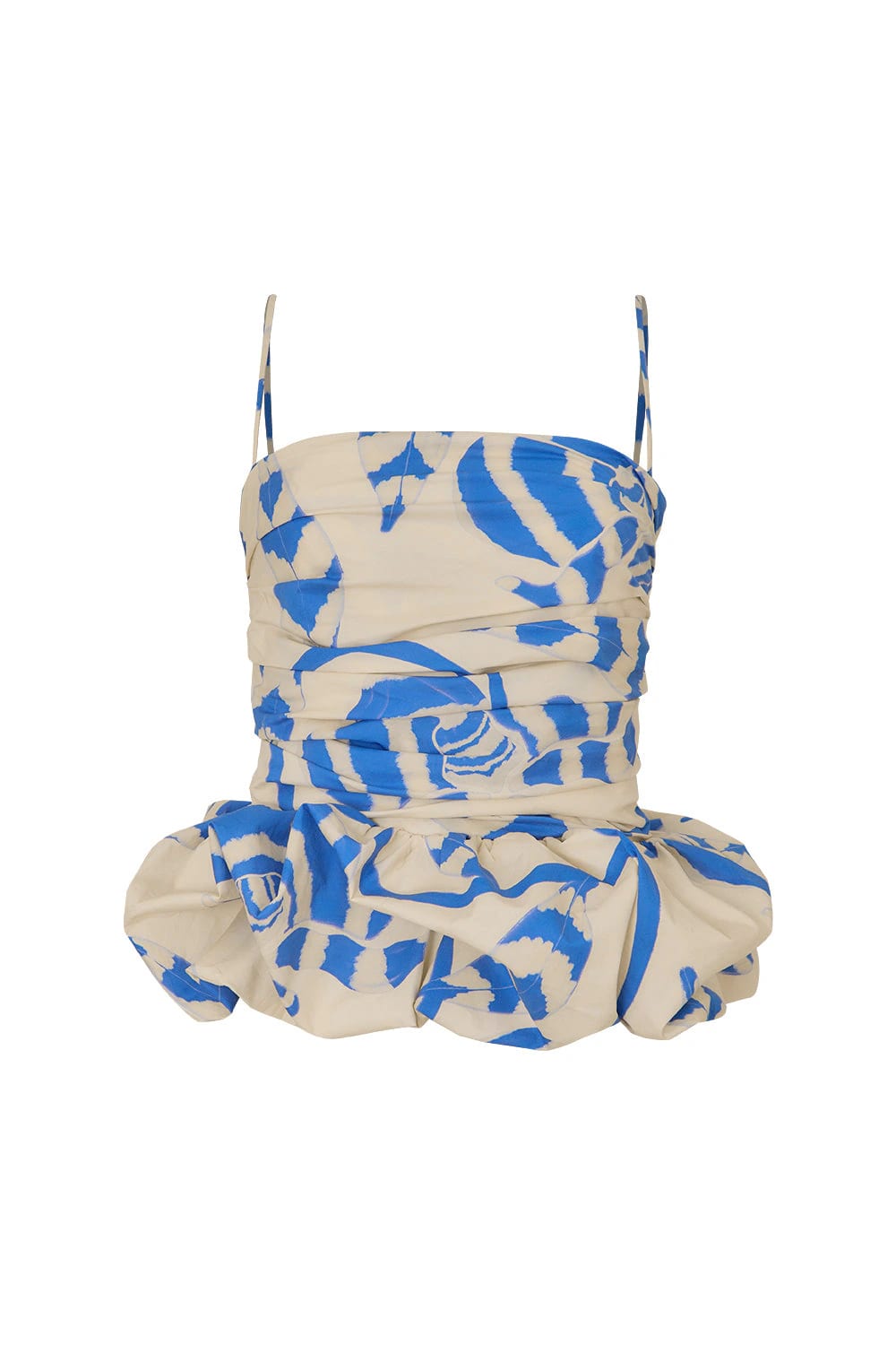 Crop top maia Azul ivory - imagen 1
