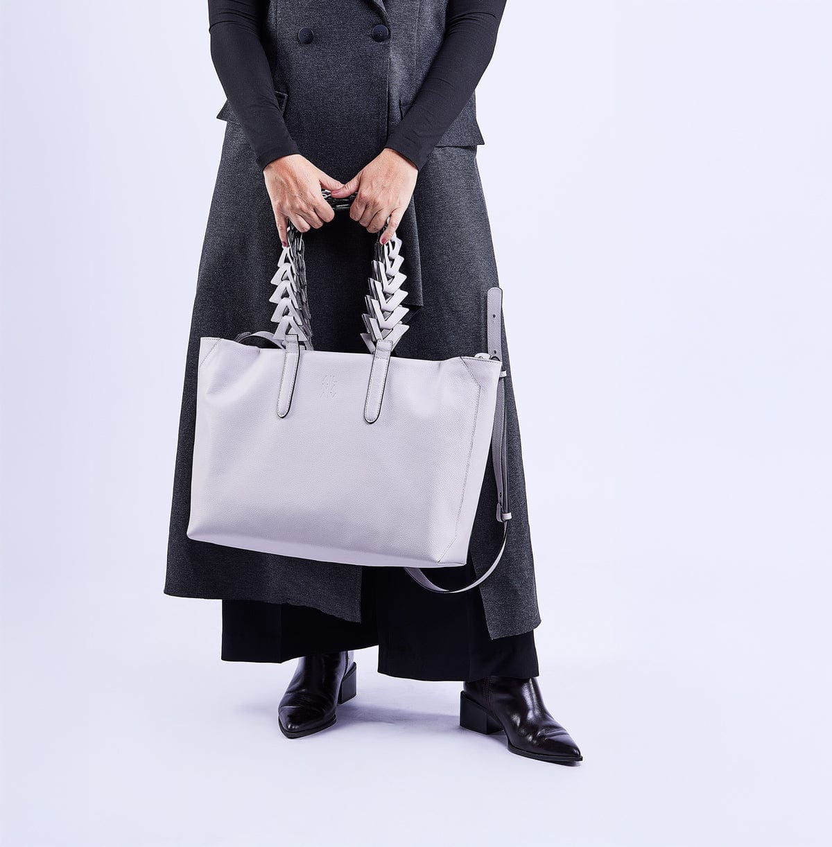 Nuevo Caro Laptop Tote 15" Blanco - imagen 1