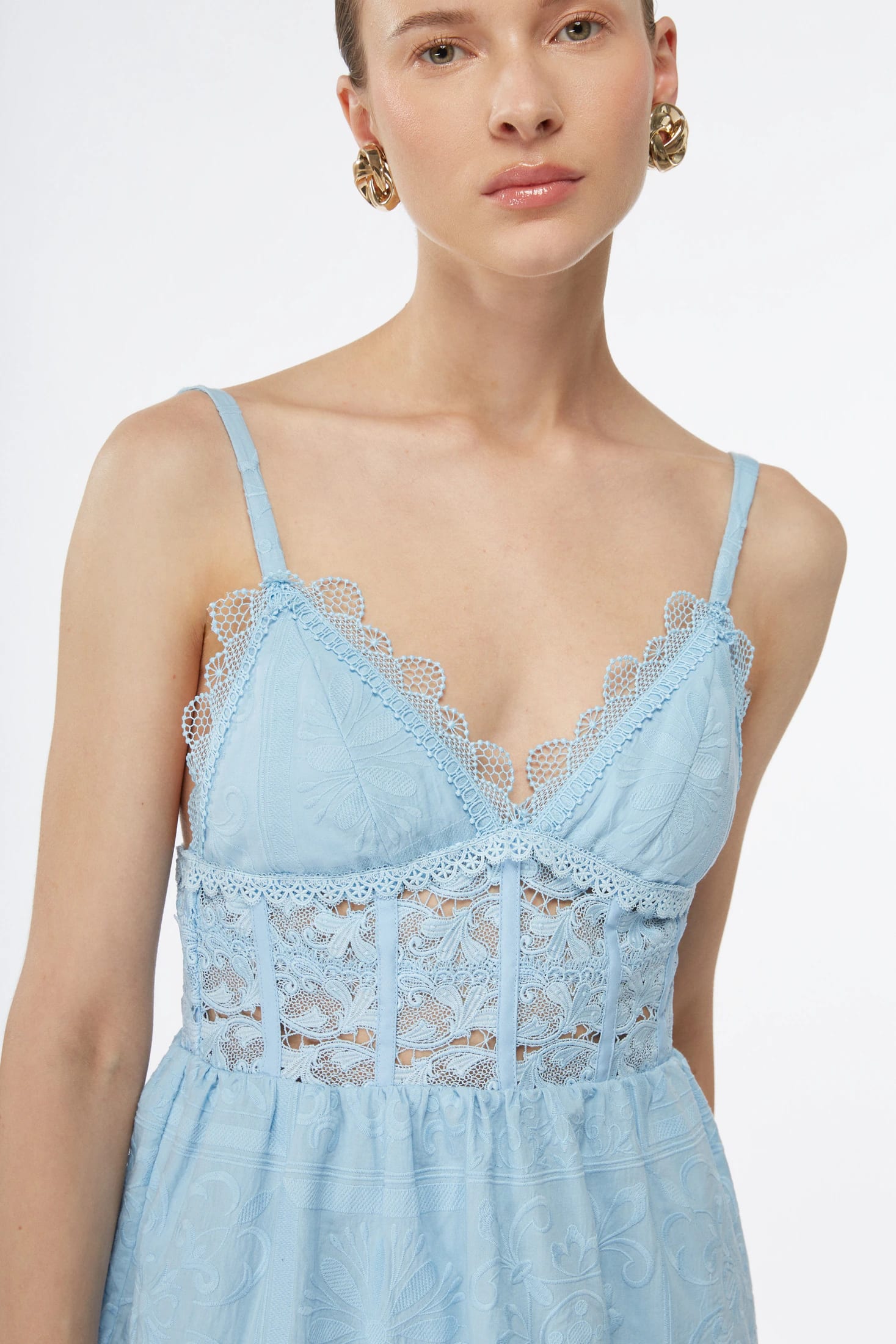AMARELLE MINI DRESS BLUE - imagen 5