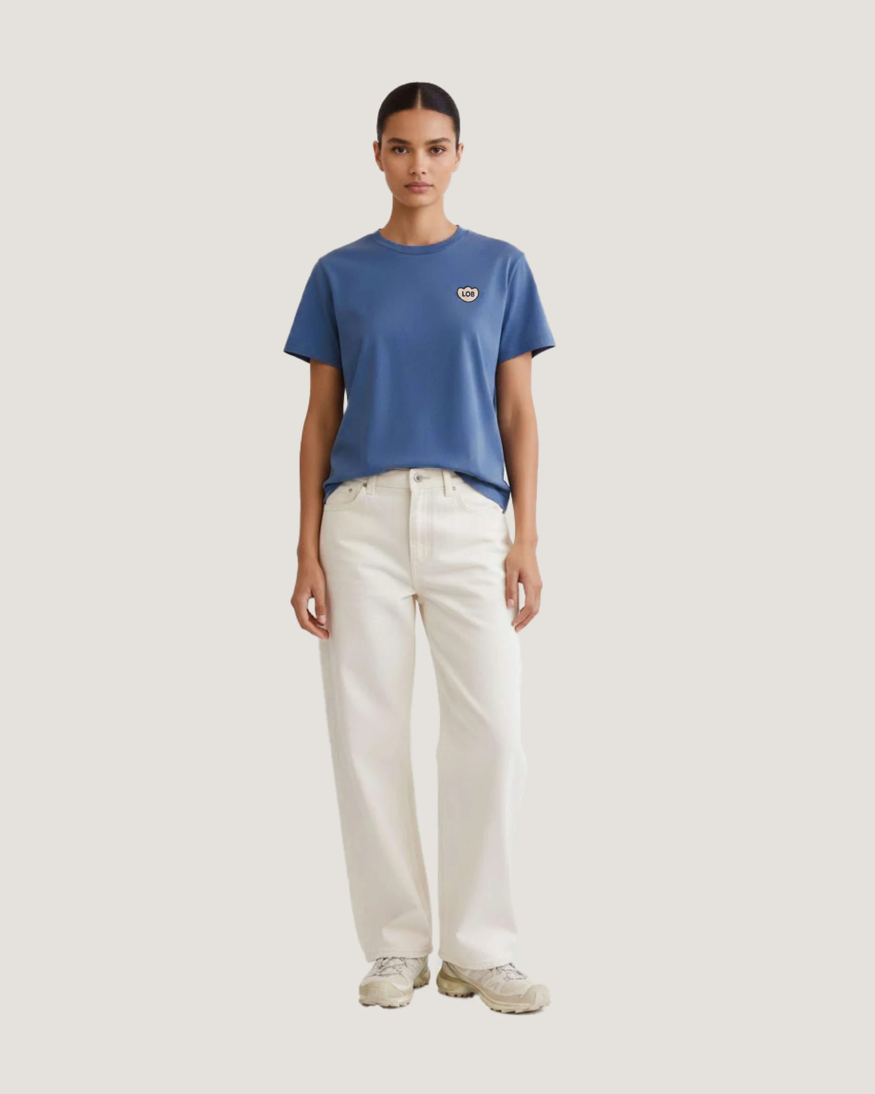 Camiseta Azul Espacial Mujer - imagen 2