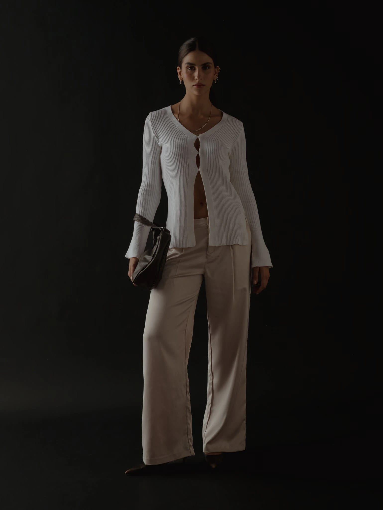NOT SO MODEST TROUSER - SAND PEARL - imagen 2