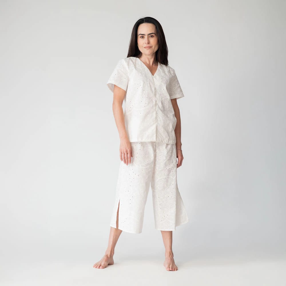 Conjunto de Pijama Capri en Ojalillo - imagen 1