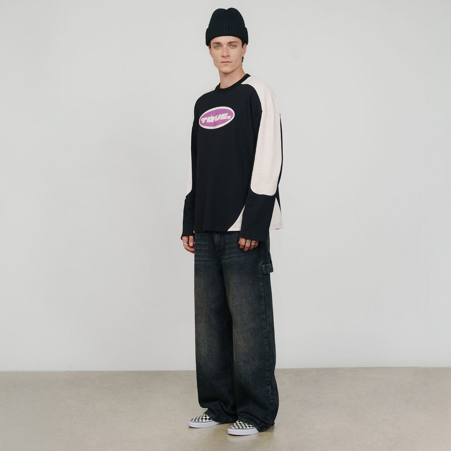 Waffer Long Sleeve Tee - Black - imagen 7