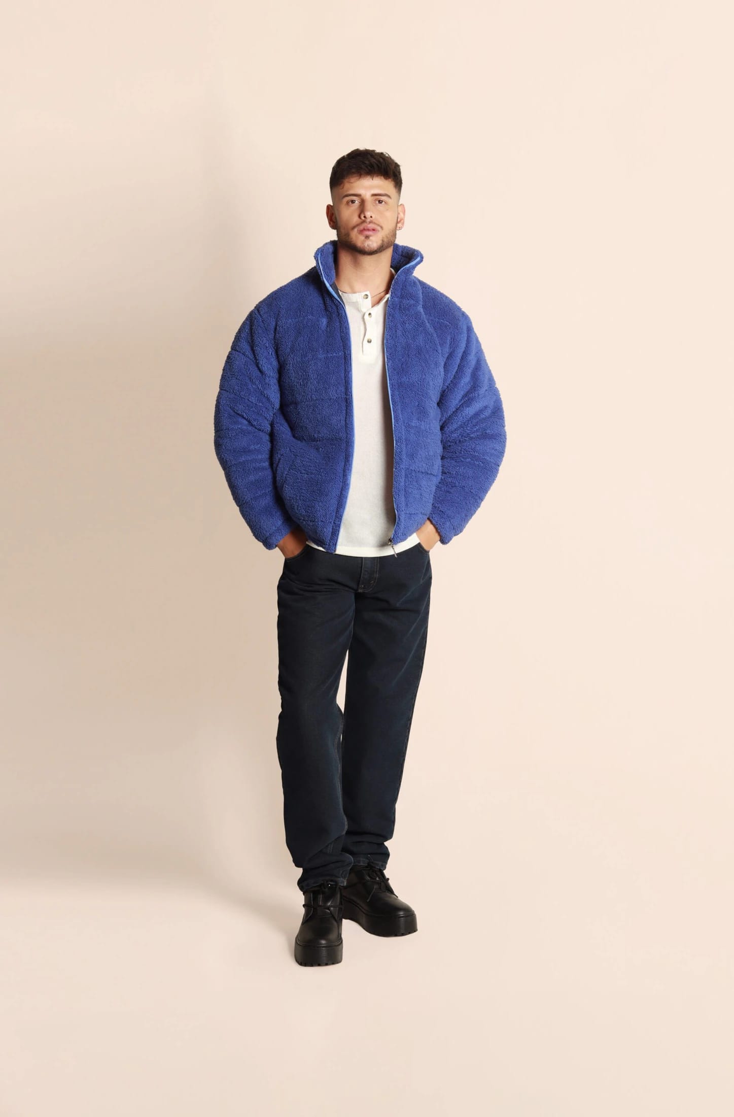 Teddy Bear Blue Neon - imagen 1