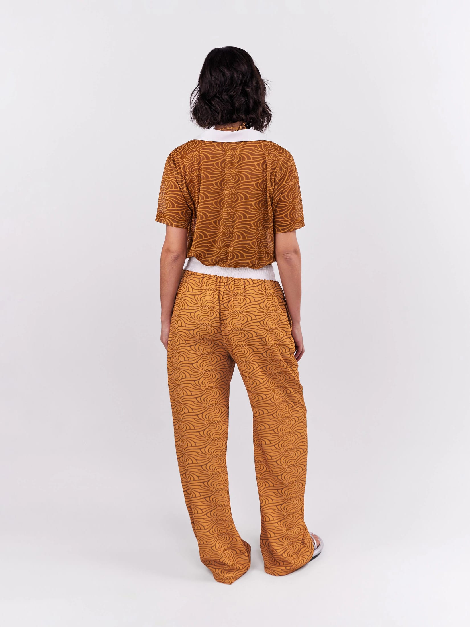 Pantalón Elastico Suave - Ocre - imagen 2