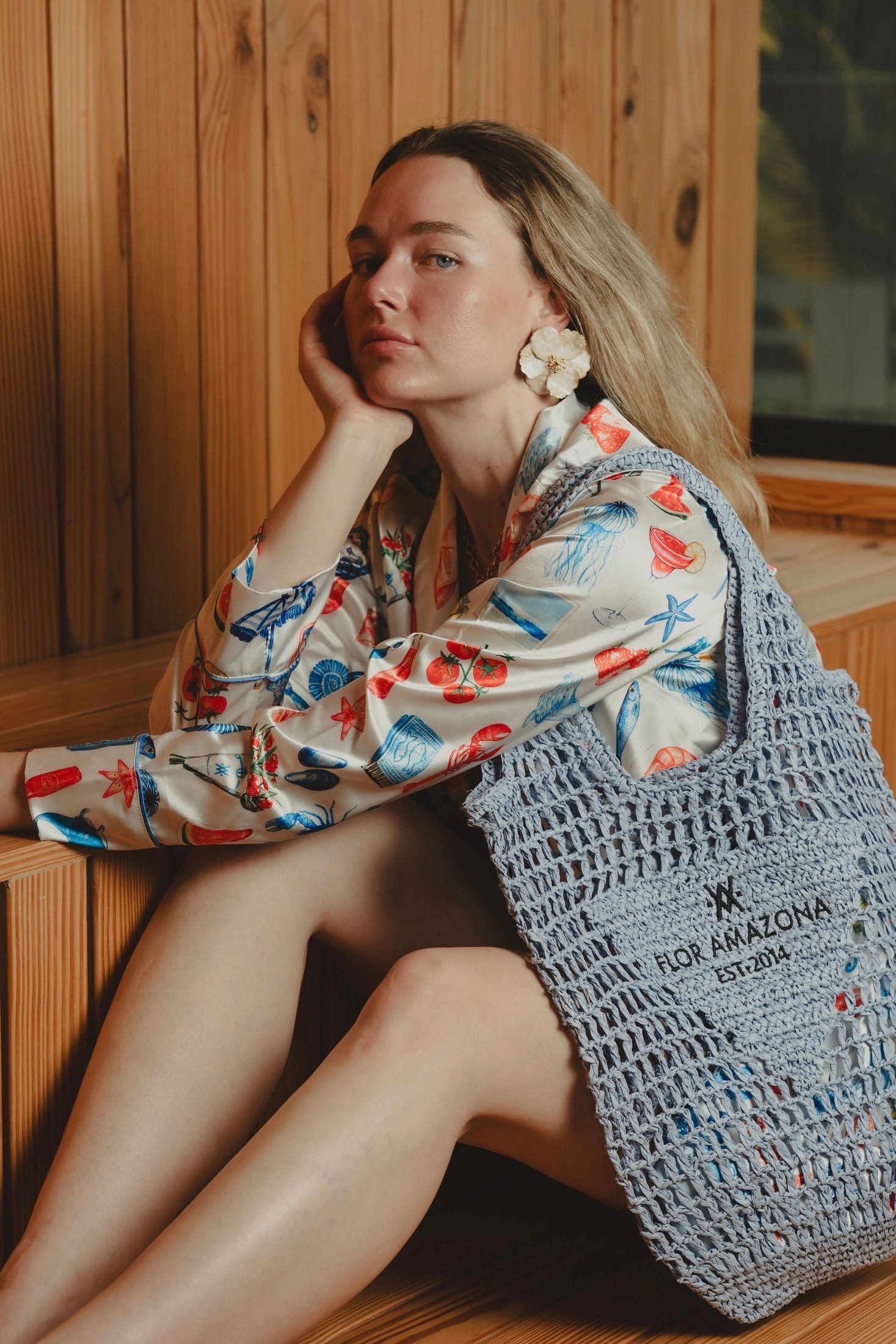 SUMMER BAG SKY BLUE - imagen 3