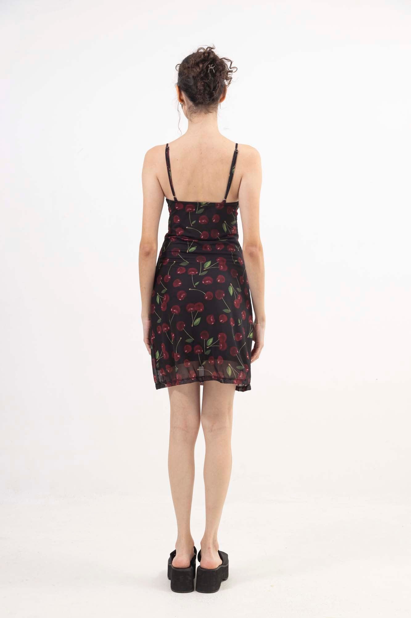 CHERRY MESH DRESS - imagen 11