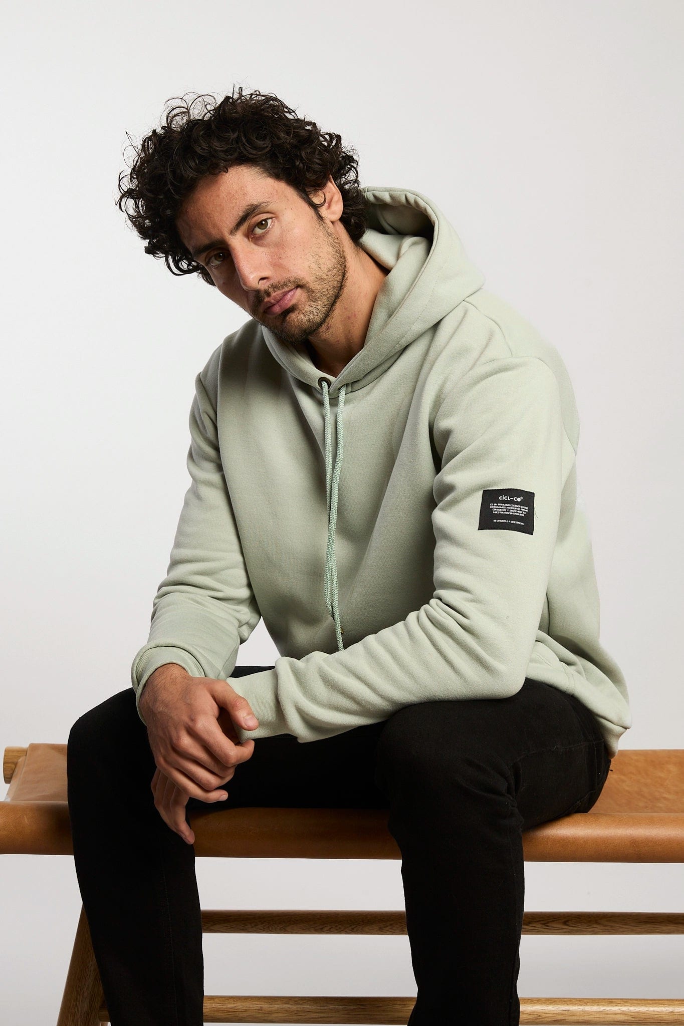 Hoodie verde claro - imagen 7