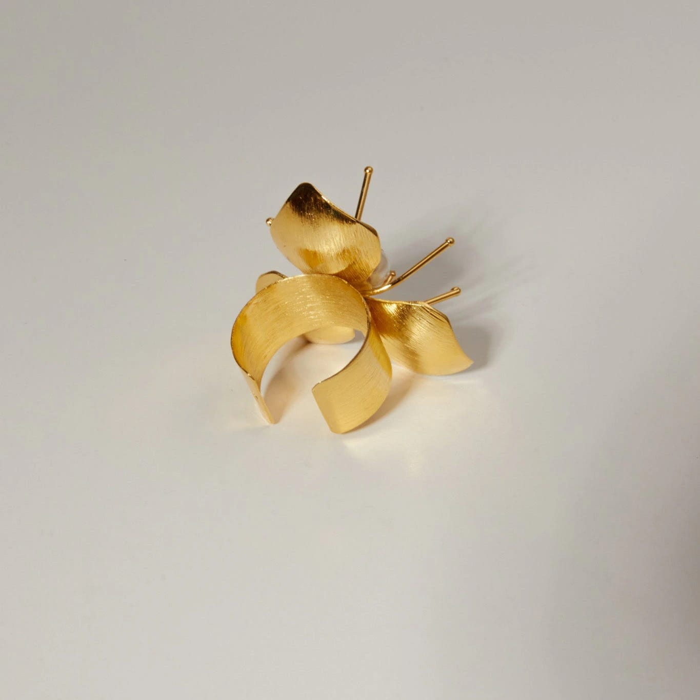 Pearl Flower Ring - imagen 4