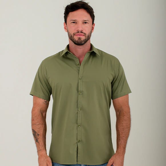CAMISA MC 100% ALGODON HOMBRE - imagen 3