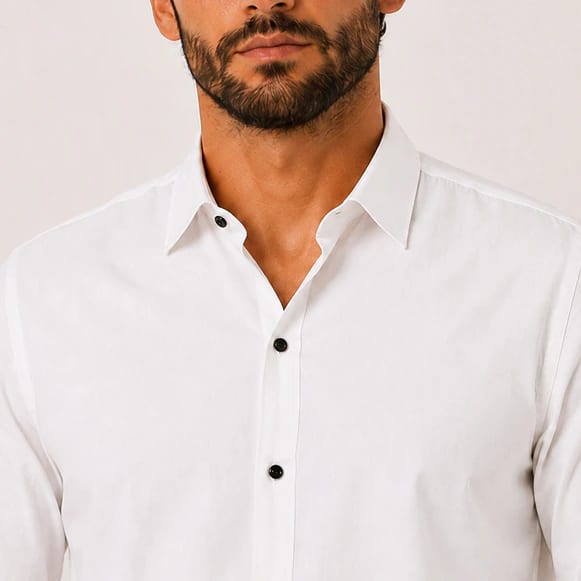 CAMISA ML 100% ALGODON HOMBRE - imagen 3