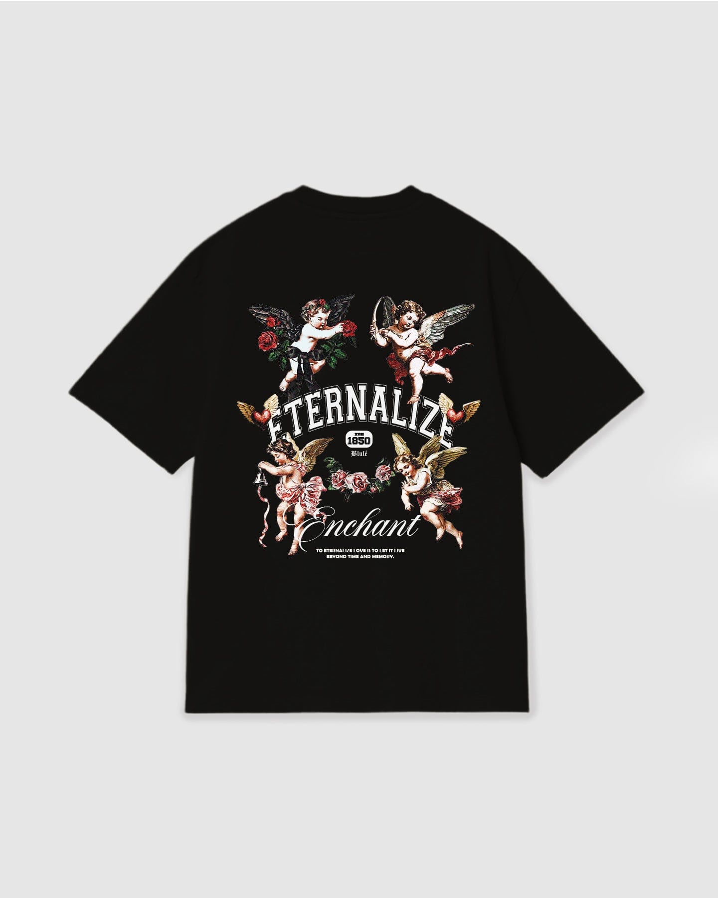 Oversized T Shirt Eternalize Black - imagen 1