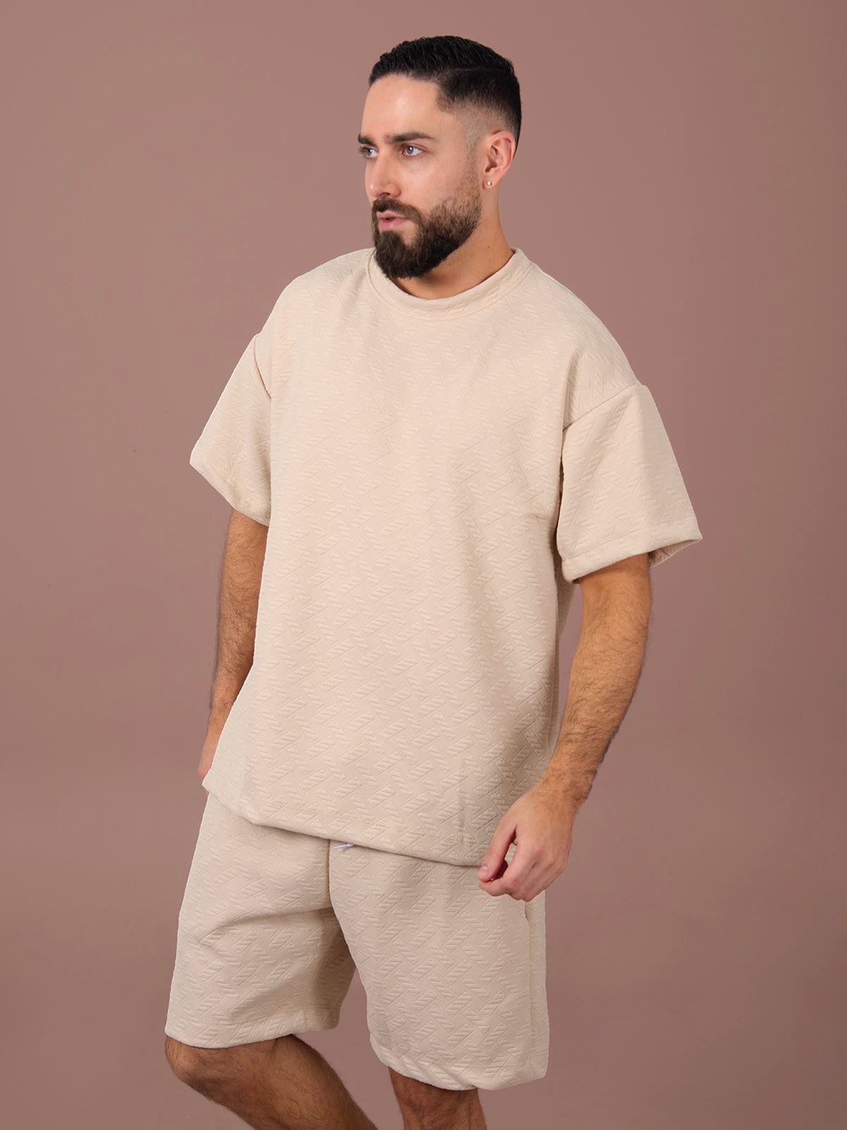 set mucura hombre beige - imagen 2