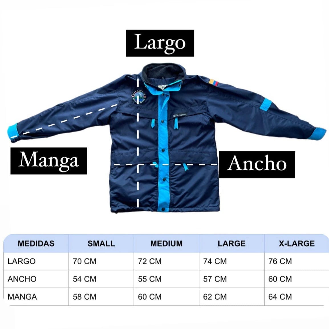 Chaqueta Explorador Azul Térmica - imagen 5