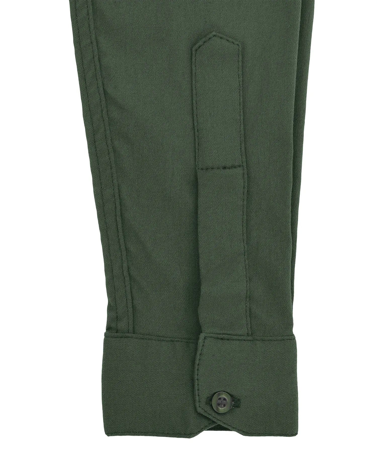 Camisa Oxford Verde - imagen 5