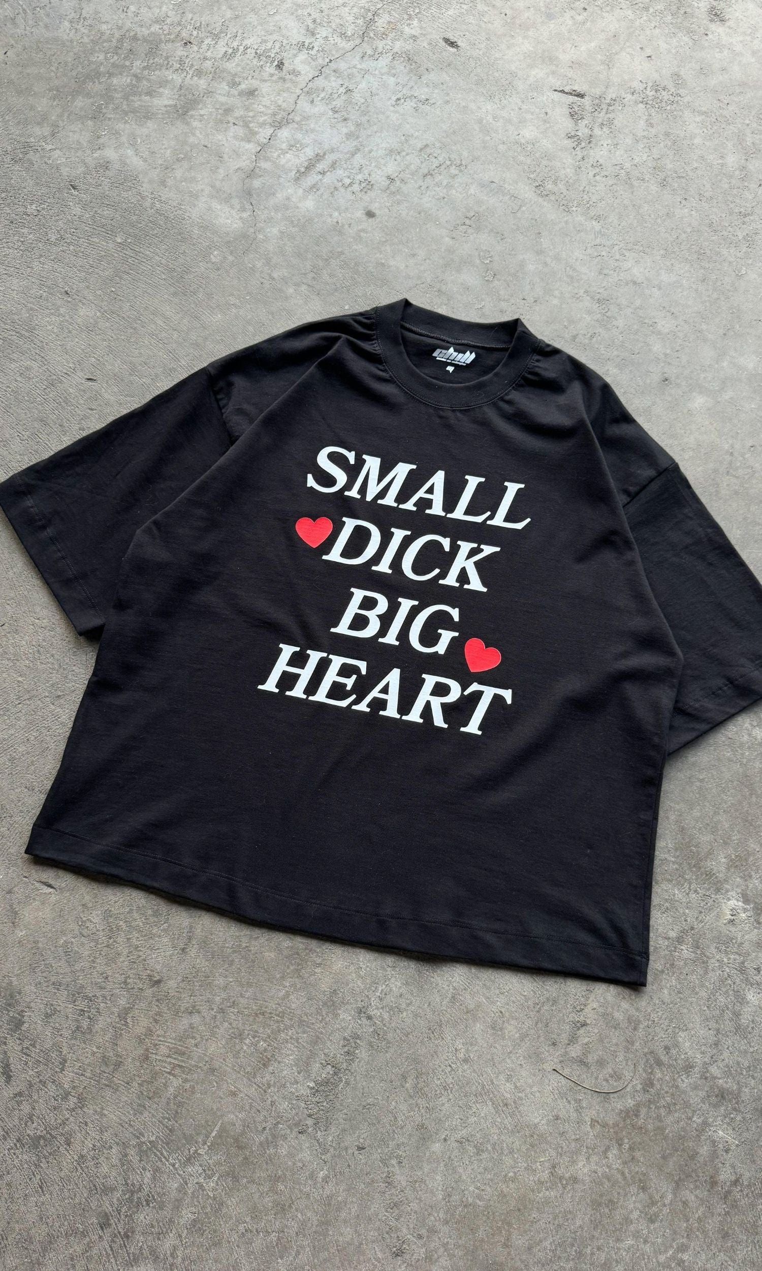 Boxy Fit Small D*ck, Big heart - imagen 1