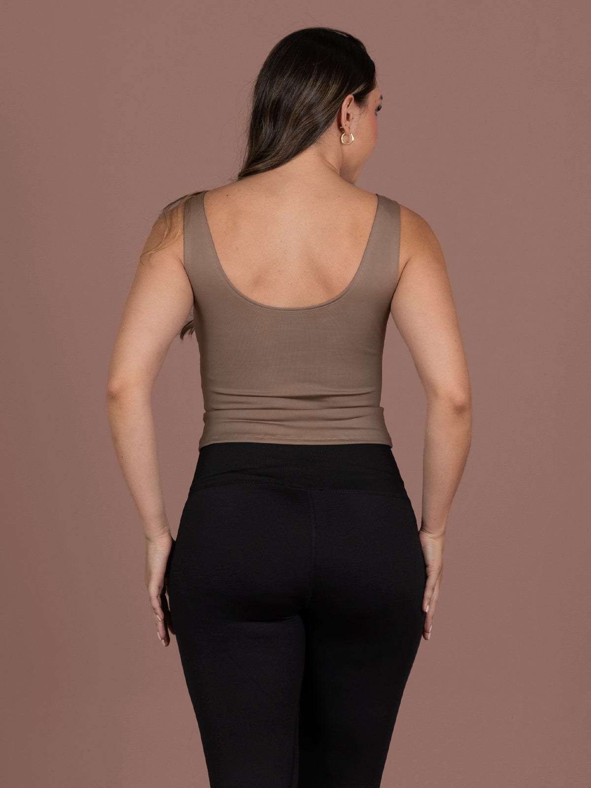 Blusa shape Caqui - imagen 3