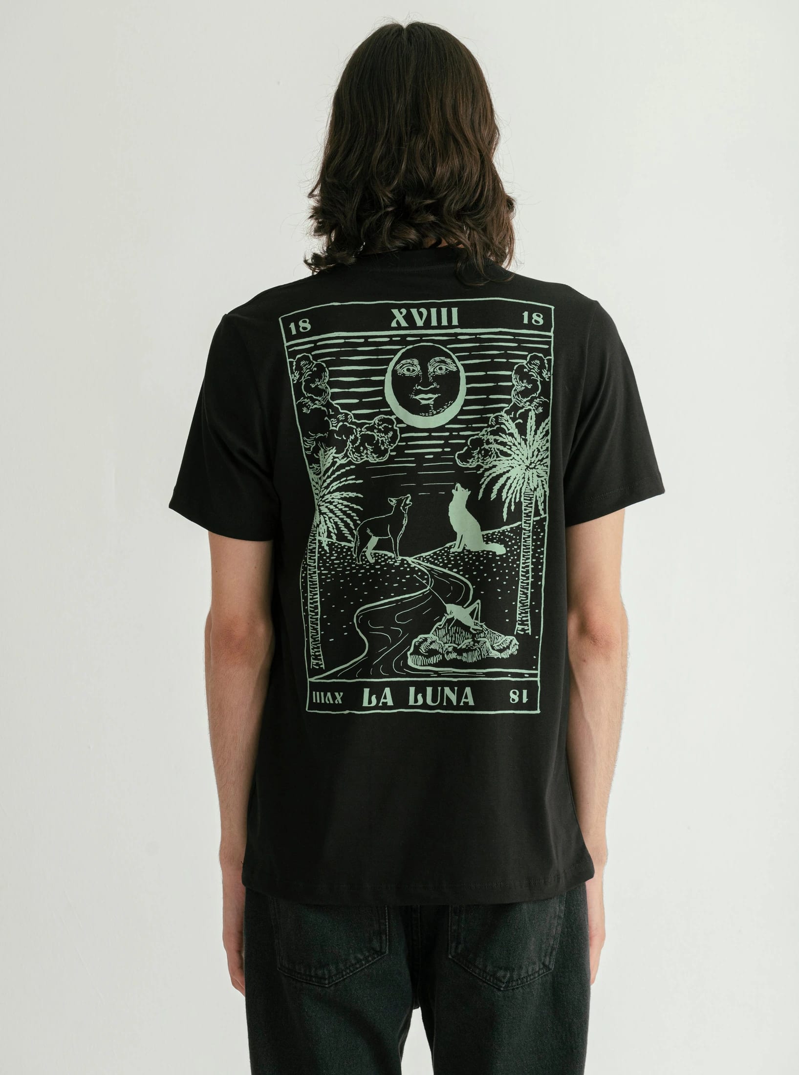 CAMISETA TAROT LUNA HOMBRE - imagen 5