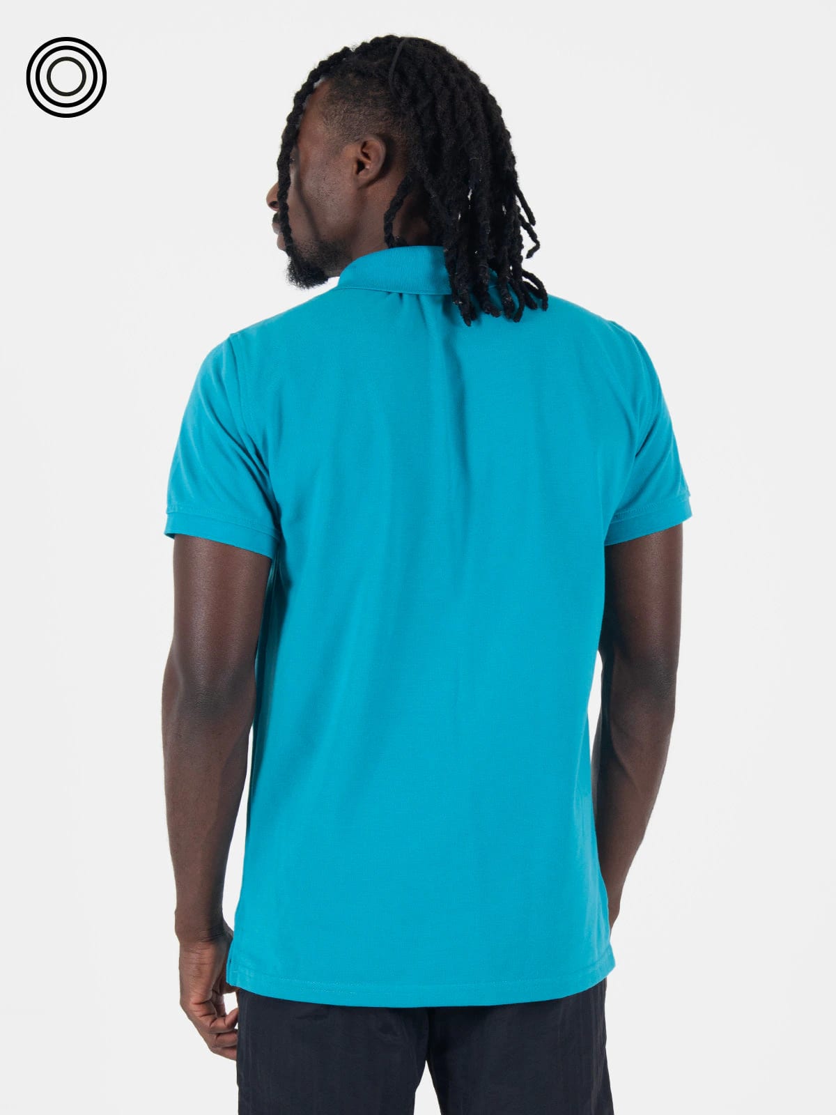 Polo camiseta hombre azul cielo - imagen 4