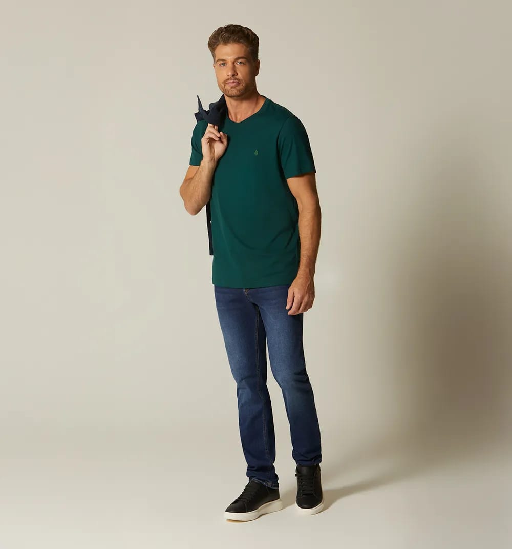 Camiseta básica para hombre - imagen 2