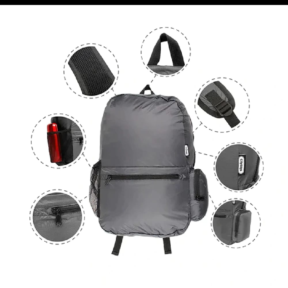 Morral Plegable ULTRA Estampado Neon Citybags Multicolor - imagen 8