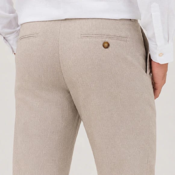 PANTALON 100% LINO HOMBRE - imagen 4