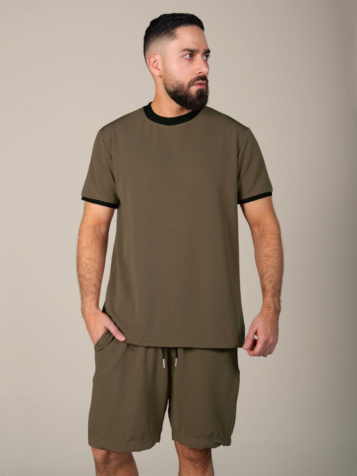 set agus sao Pablo verde militar oscuro - imagen 5