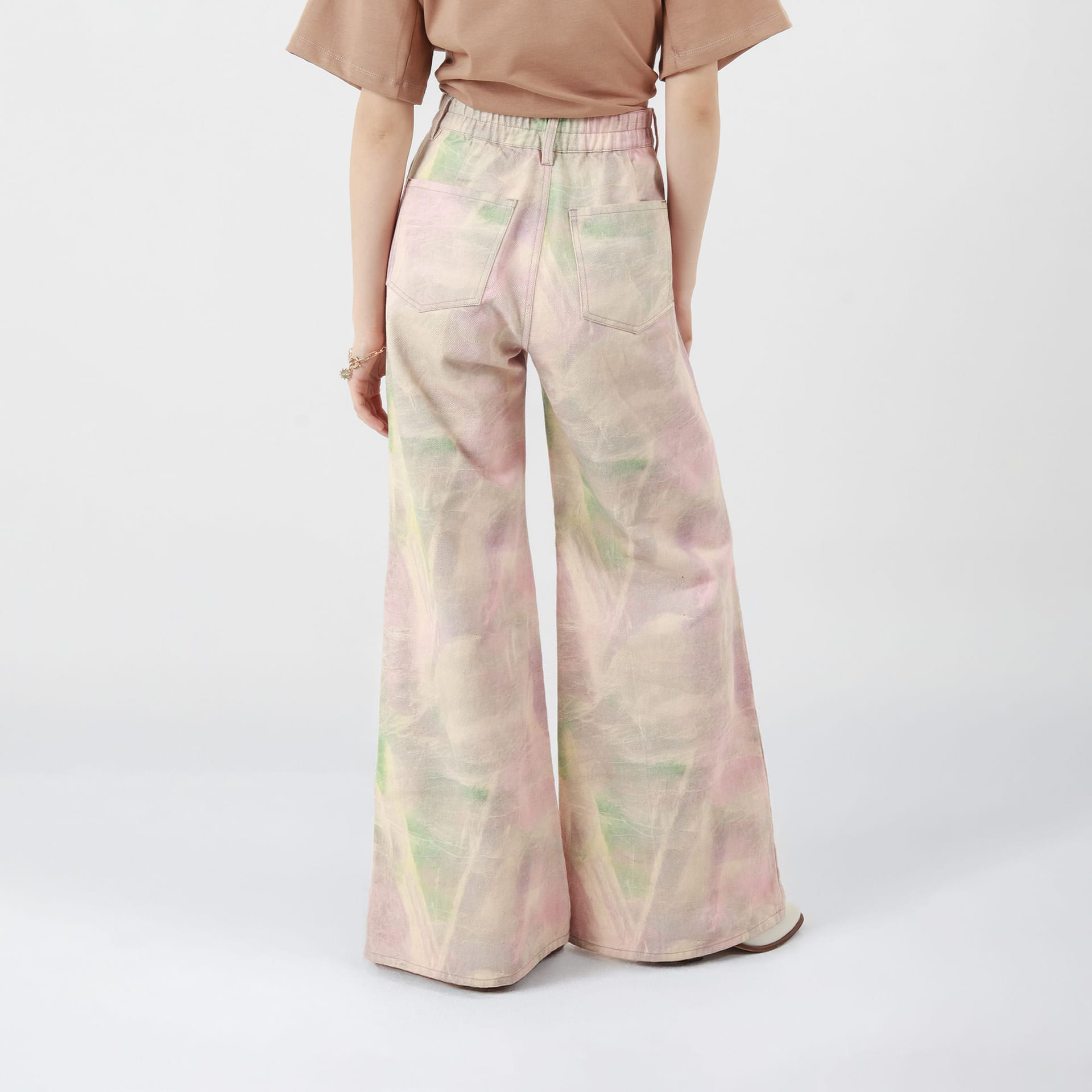 Jean Tye Dye bota flare tiro alto - imagen 5
