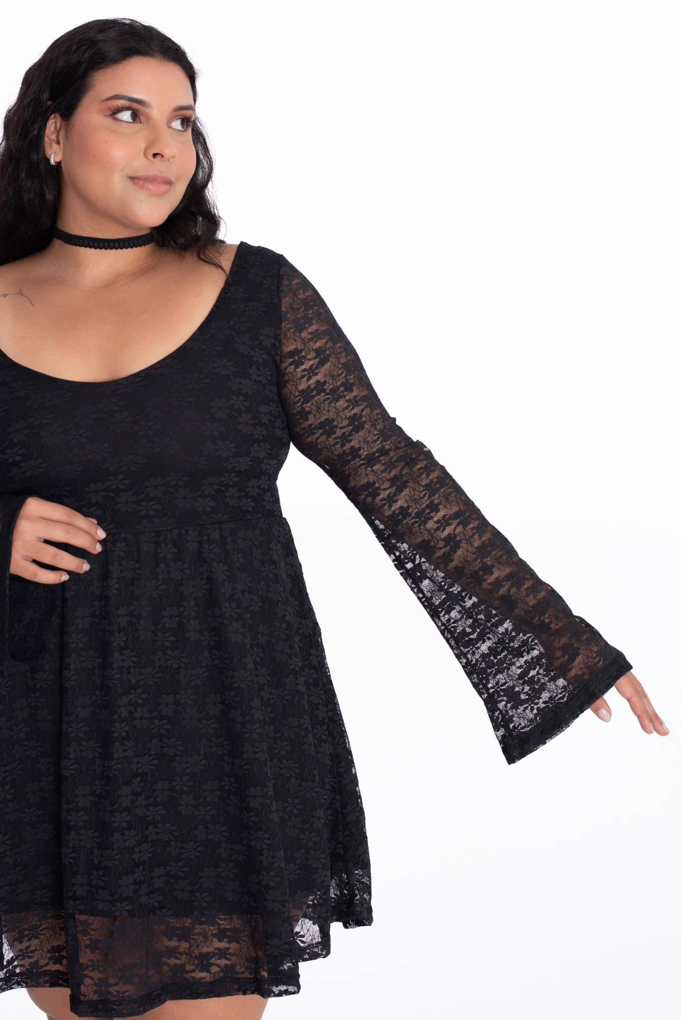Vestido Florencia Negro - imagen 4