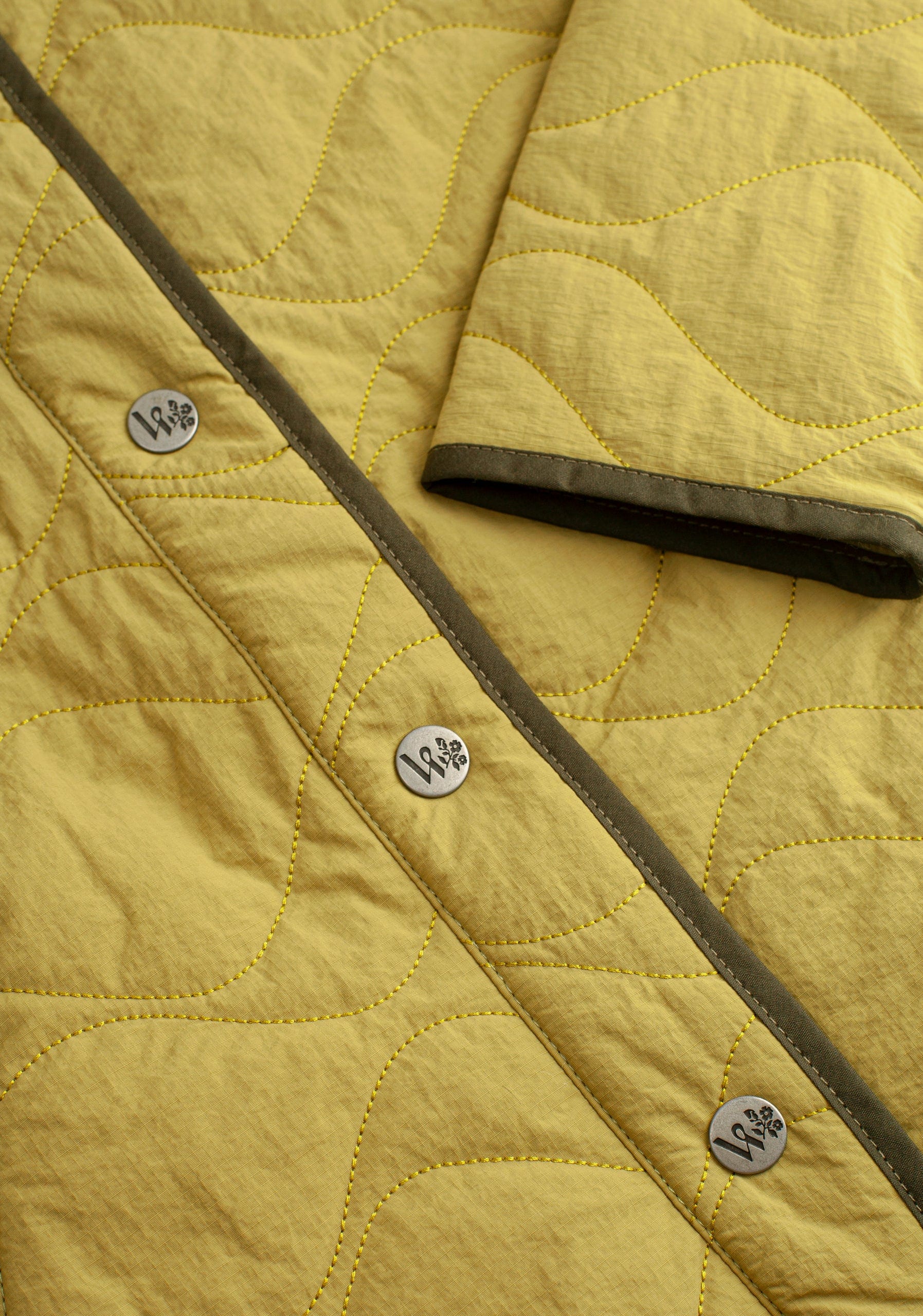 Chaqueta M Mila Quilted Verde Osc - imagen 3