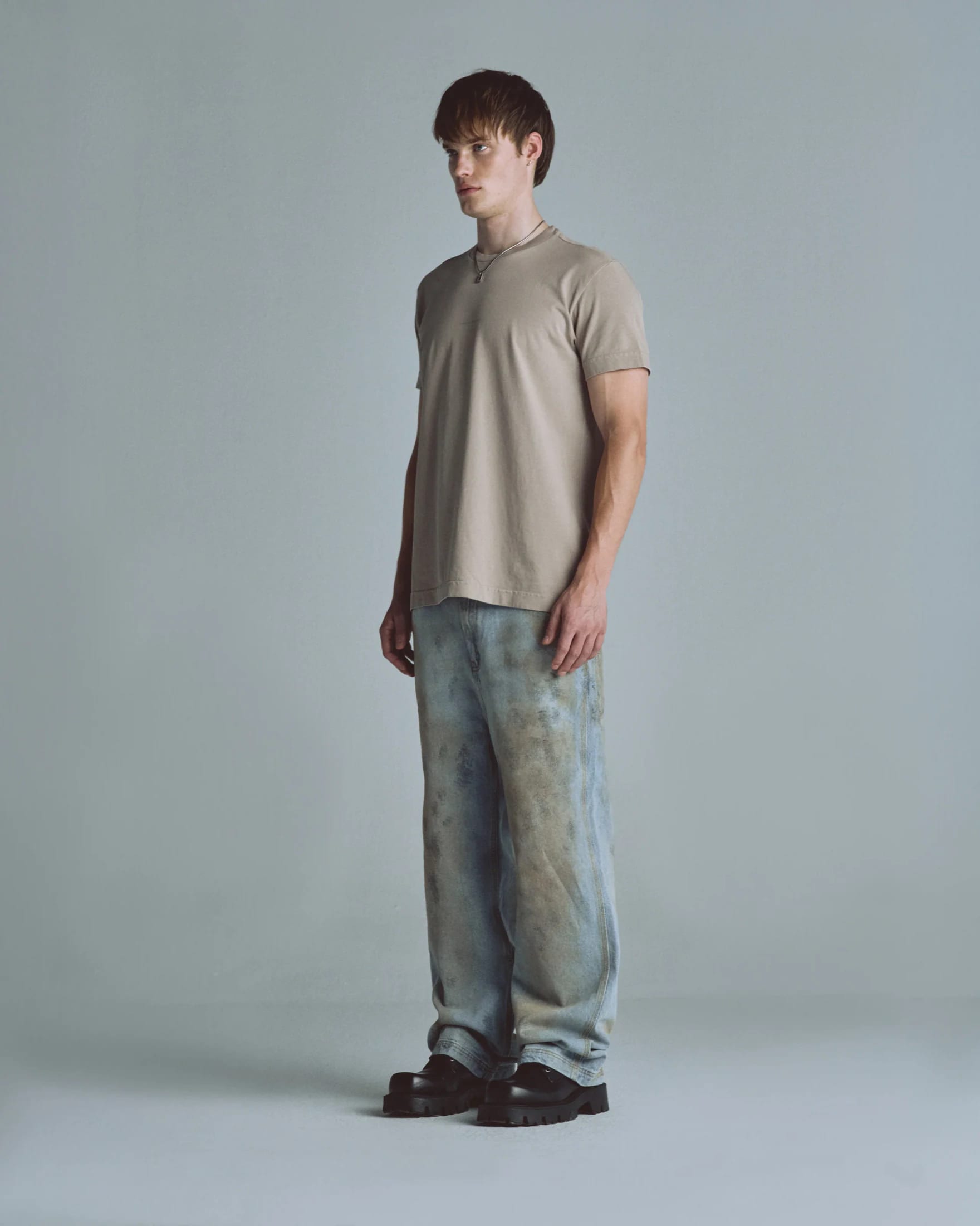 Basics Undergold Company Regular Fit Tshirt Light Brown - imagen 6