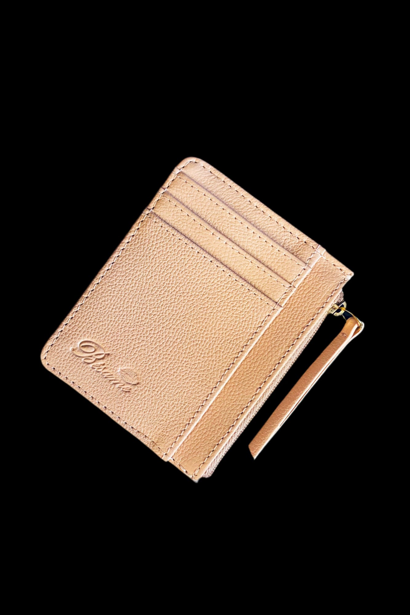 Card holder  cuero puro palo rosa bésame - imagen 2