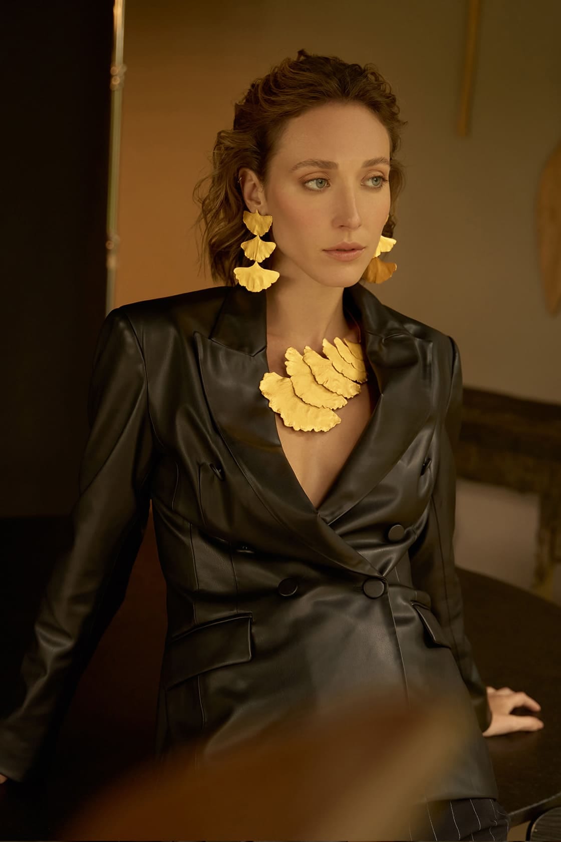 GINKGOTHREE NECKLACE X 6 - imagen 3