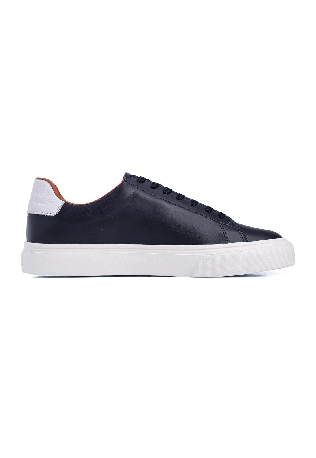 Tenis azules suela blanca talón blanco - imagen 3