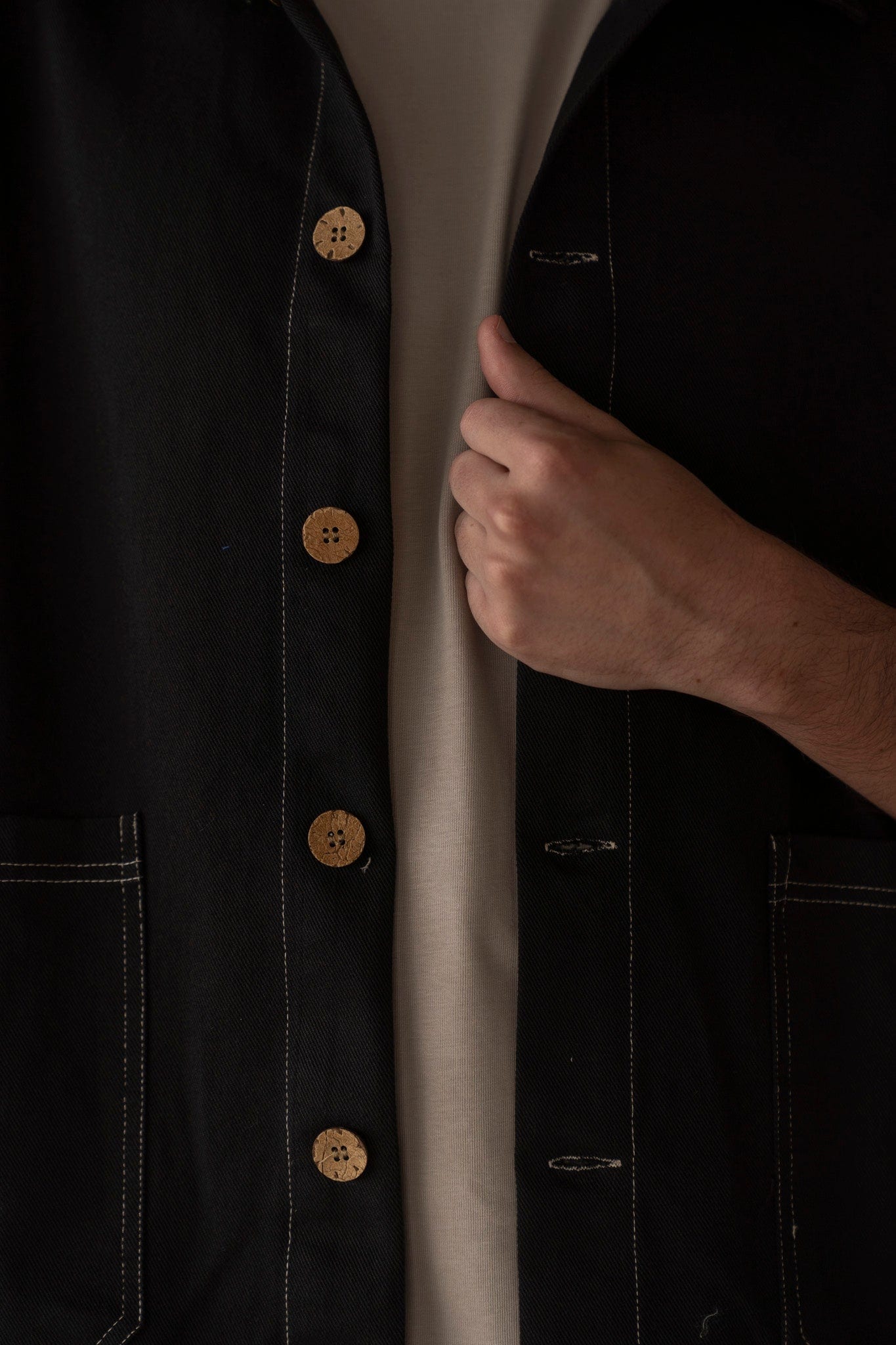 Camisa veranera negra - imagen 2
