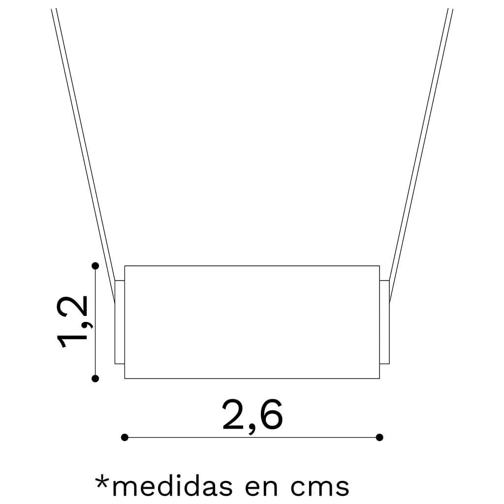 COLGANTE CILINDRO MIX LINEAS INTERCALADAS - imagen 2