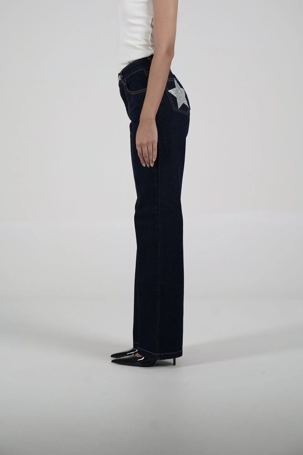 Double Star Indigo Jeans - imagen 4