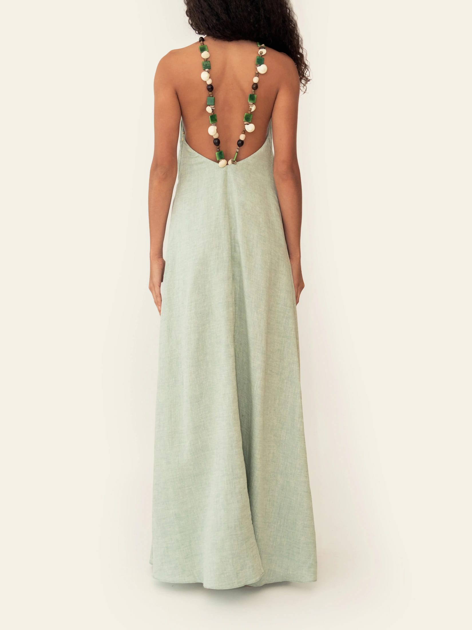 DAKOTA DRESS SEAFOAM GREEN - imagen 5