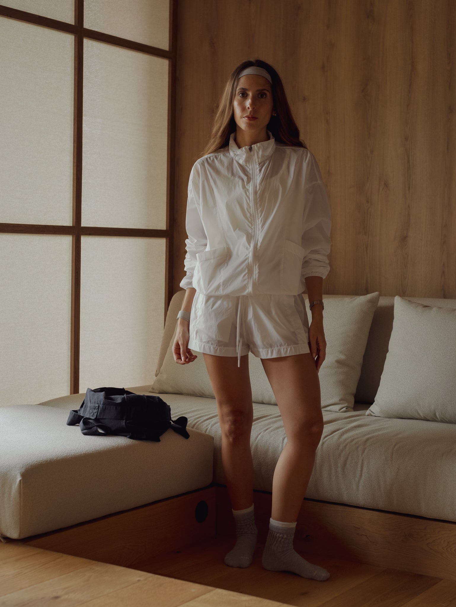 INVISIBLE SHEER SHORTS - WHITE - imagen 2