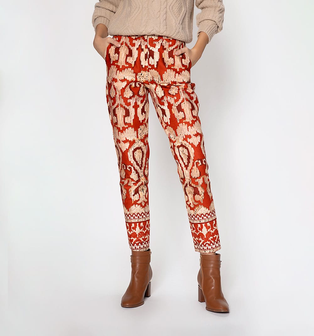 Pantalon chino tiro alto - imagen 2